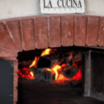 italian wood fire pizza oven